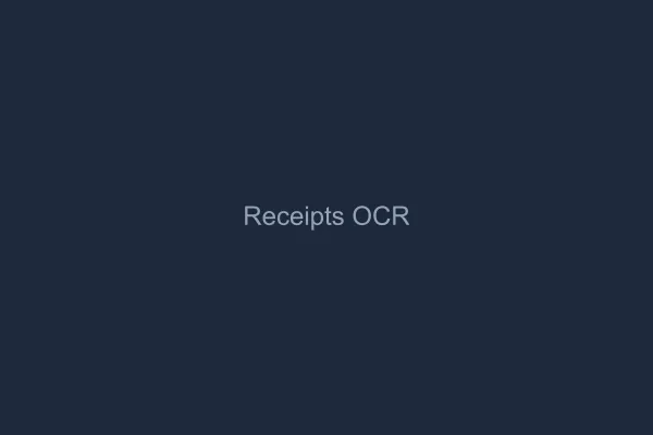 Receipt Scanning